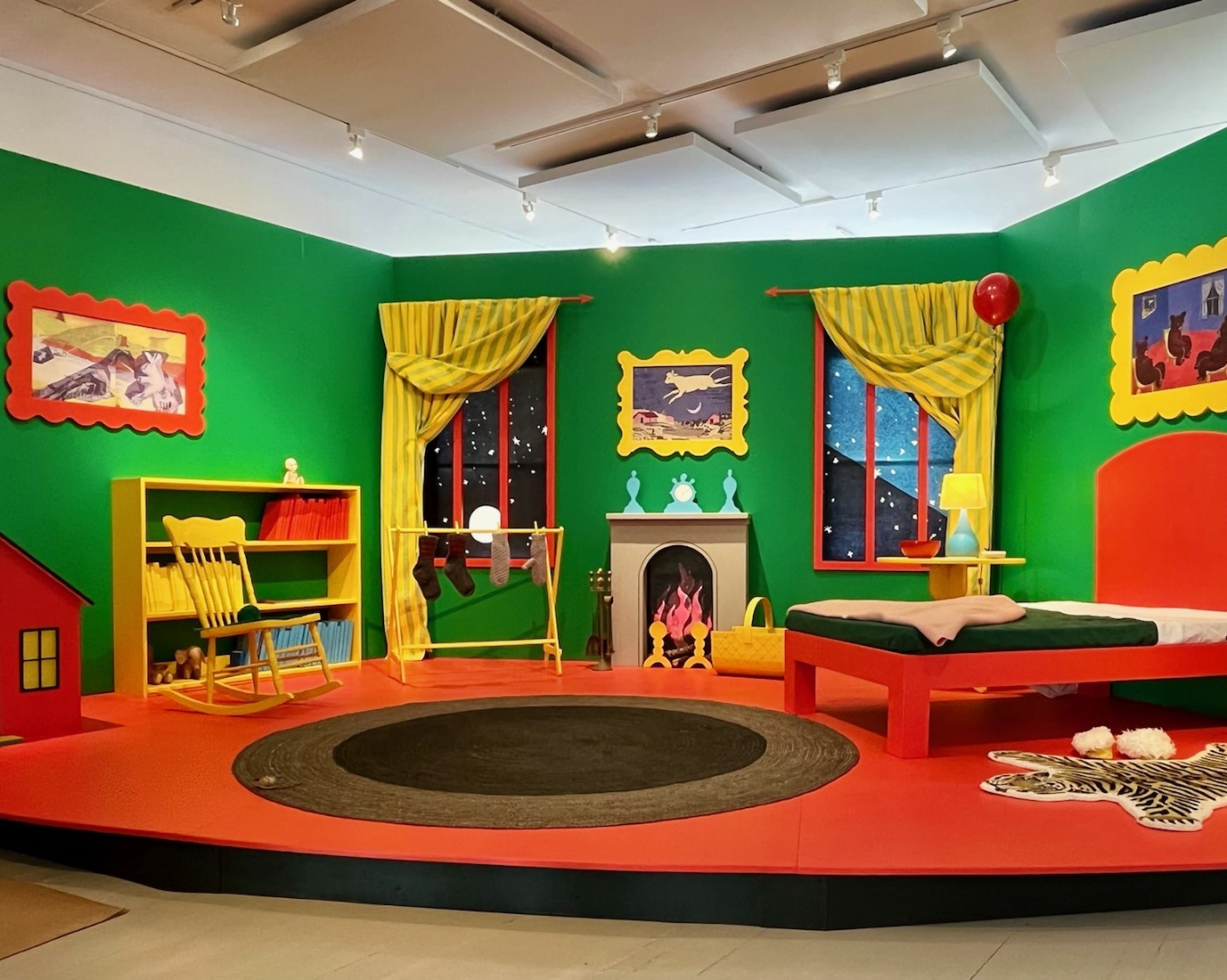 Concordia artist reimagines the classic children's book Goodnight Moon for a gallery space