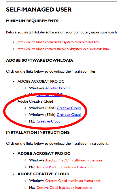 adobe acrobat pro dc creative cloud