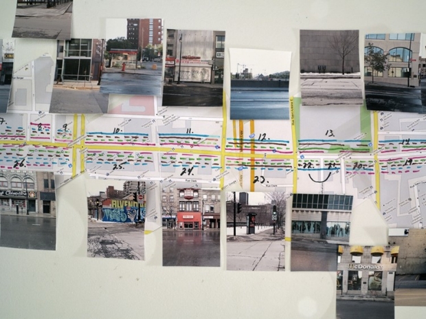 Detail from working map of Every Foot Of The Sidewalk: boulevard Saint-Laurent, 2010-2012 Detail from working map of Every Foot Of The Sidewalk: boulevard Saint-Laurent, 2010-2012
