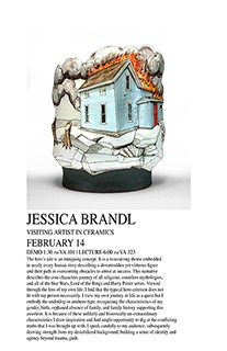 Visiting Artist in Ceramics: JESSICA BRANDL