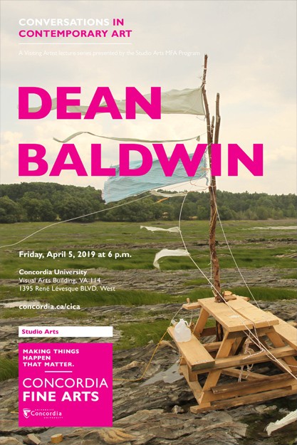 CICA Presents Dean Baldwin - Friday, April 5 in VA-114