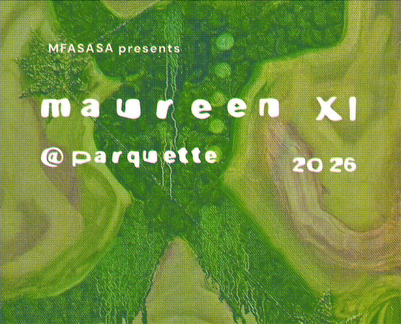 Studio Arts MFA Group Exhibition: Maureen XI opens May 21 at Parquette