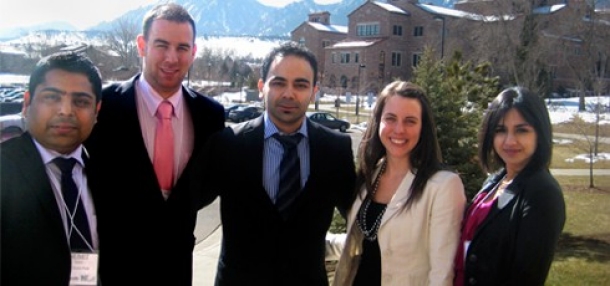 A team of MBA students representing Concordia University's John Molson School of Business returned from the 2012 Net Impact Case Competition at Colorado University’s Leeds School of Business as semi-finalists.