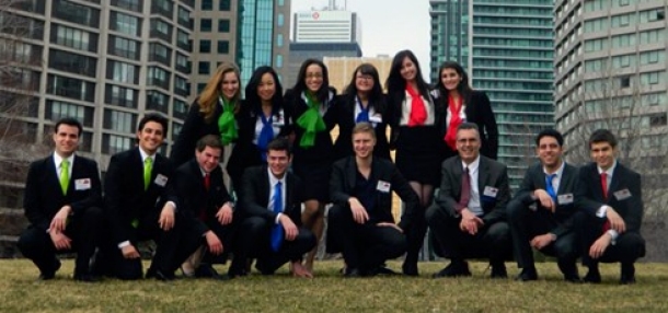 Thirteen JMSB students were part of the regional Students in Free Enterprise (SIFE) team that represented Concordia at the Advancing Canadian Entrepreneurship (ACE) 2012 SIFE Regional Competition in Toronto on March 11 and 12.