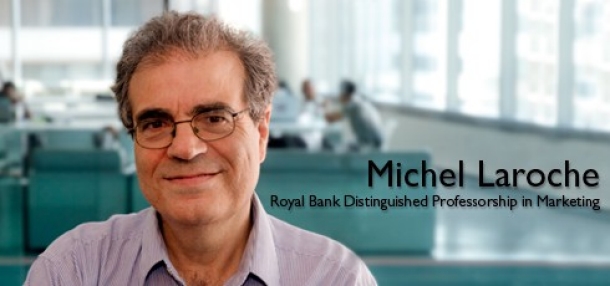 For just the second time, the Royal Bank International Research Seminar, organized by Concordia’s Michel Laroche, will be held outside of Montrea in 2012.l