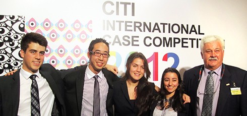 JMSB competes in 2012 Citi International Case Competition