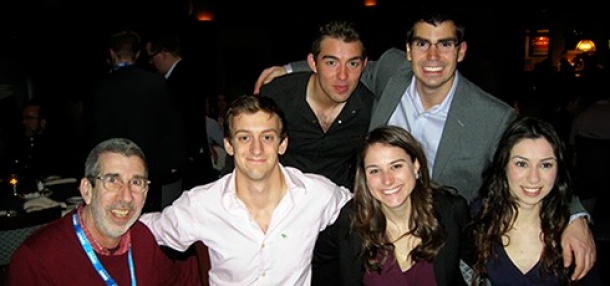 John Molson School of Business (JMSB) students William Hall, Caitlin Hurst, Dennis Kalaycioglu and Rose-Lyne Youssef Boghos competed in the John Molson Undergraduate Case Competition (JMUCC) between February 17 and 23, 2013. 