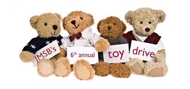 The John Molson School of Business, in cooperation with Concordia Human Resources is running its sixth annual Toy Drive in support of the McGill University Health Centre’s Montreal Children’s Hospital Child Life Department in 2013.