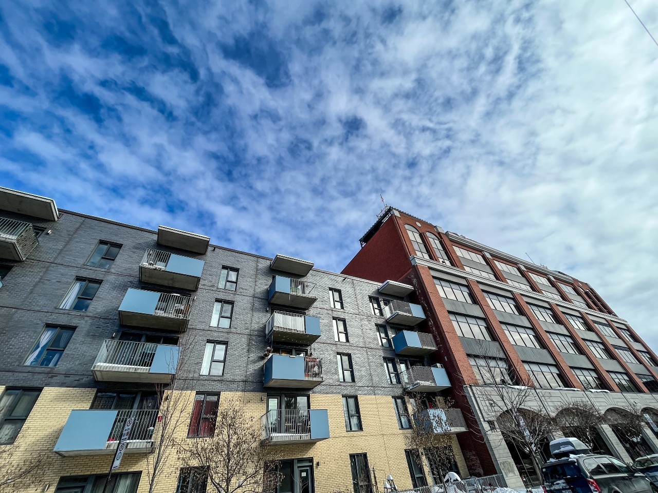 Apartment building in Montreal