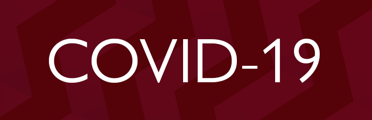 COVID-19 display graphic