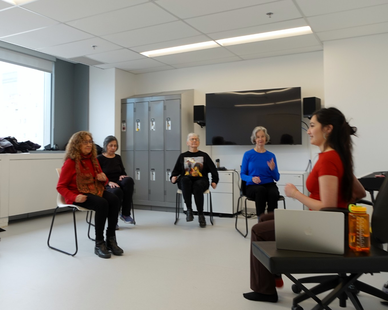 Bringing the dance studio home can improve balance and reduce the risk of falls for older women