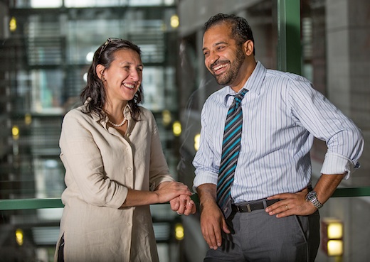 Magda Fusaro and Vivek Venkatesh led the CREPUQ study | Photo by Concordia University