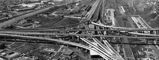 The Turcot highway interchange in Montreal