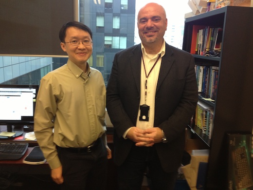 Benjamin Fung et Gaby Dagher