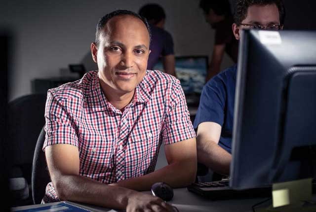 New research from Assistant Professor Mohammad Mannan and his colleagues has exposed the weakness of password strength meters. | Photo by Christian Fleury New research from Assistant Professor Mohammad Mannan and his colleagues has exposed the weakness of password strength meters. | Photo by Christian Fleury