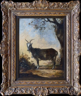 Landscape with Goats by animal painter Willem Buytewech the Younger Landscape with Goats by animal painter Willem Buytewech the Younger