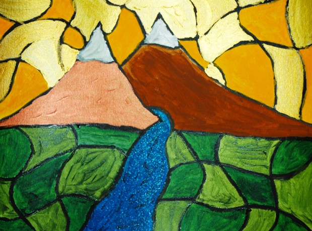 My present (2nd panel of a triptych) by Louise My present (2nd panel of a triptych) by Louise