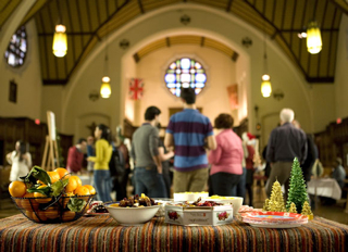 In December 2009, the Dean of Students Office and Multi-faith Chaplaincy invited the Concordia community to join them for Holidays around the World, an event at the Loyola Chapel.