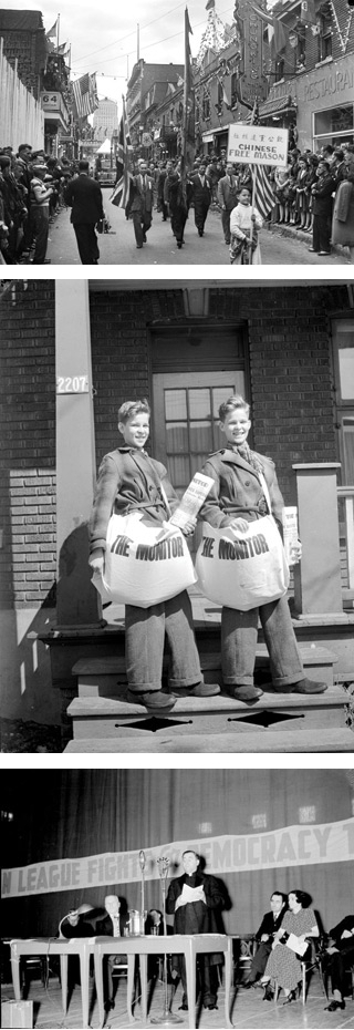 The work of Montreal photojournalist Conrad Poirier (1913-1963), who worked for many Canadian magazines, is a perfect example of the ‘photographic modernism’ Tousignant is studying. The BAnQ holds 23 460 of Poirier’s photographs and negatives. | Photos courtesy of Bibliothèque et Archives nationales du Québec