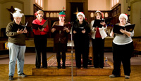 Last year the Carolers for a Cause raised over $2,000.