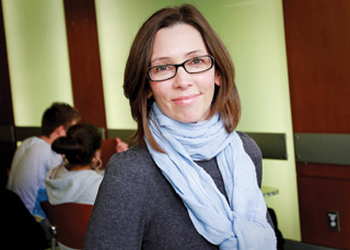 Stephanie Paterson heads an interdisciplinary working group on Gender and Public Policy. | Photo by Andrew Dobrowolskyj