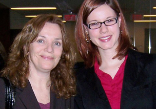 Sally Craig (on left) and Tamara Nowicki