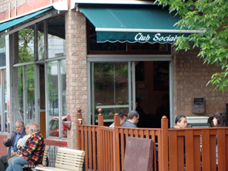 The Club Social café on St-Viateur Street is a popular third space in the Mile End. | Photo by Ryan Craven