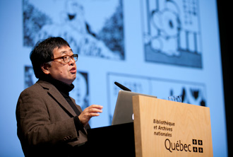 Pop culture icon, scholar and manga creator Eiji Otsuka gave the keynote lecture at this year's President's Conference Series