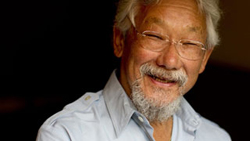 Among the many lecturers participating in the conference is Dr. David Suzuki,