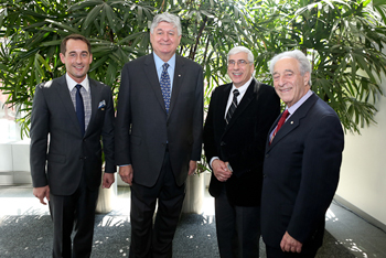 Jordan LeBel, Luc Beauregard, Alan Hochstein and Frederick Lowy