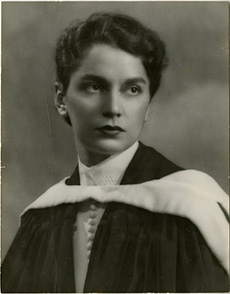 Rita Shane in 1937 | Photo by Concordia University