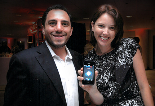 Super PAC App co-creators Dan Siegel and Jennifer Hollett at the 2012 Republican National Convention. | Photo by Jennifer Hollett