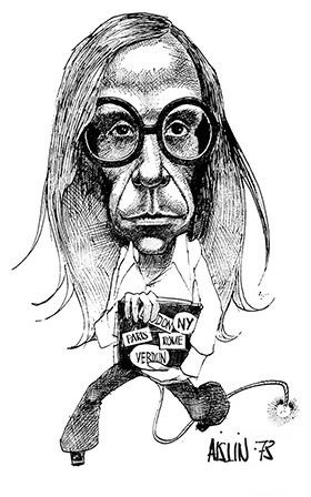 Aislin caricature from a 1973 article in the Gazette