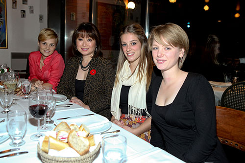 CTV Montreal News anchor Mutsumi Takahashi returns to Dinner for Eight on November 27. Photo by Joseph Dresdner