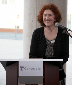 Pamela Bright at the April 2011 Theological Studies Reunion.