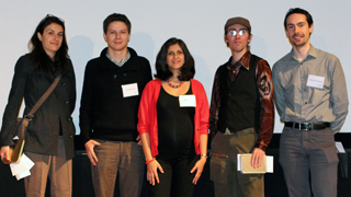 Winners of the 2012 Concordia 3MT competition.