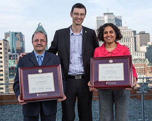 Academic leaders honoured for exceptional administration