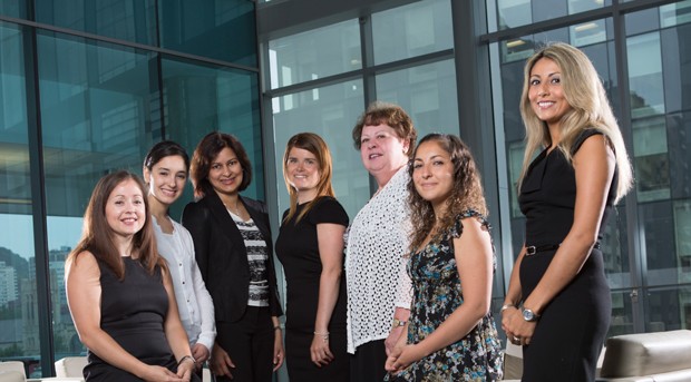 Staff of the John Molson Executive Centre and its Aviation Management Institute