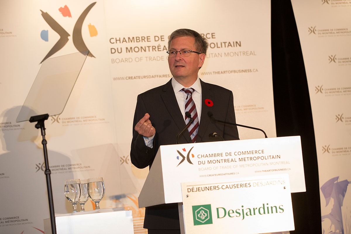 President calls for a renaissance for Montreal