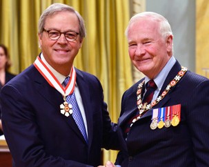 Chancellor recognized as Companion of the Order of Canada