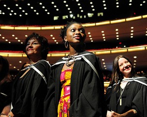 Concordia graduation rates at national average