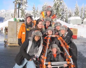 Concrete tobogganing really is as awesome as it sounds