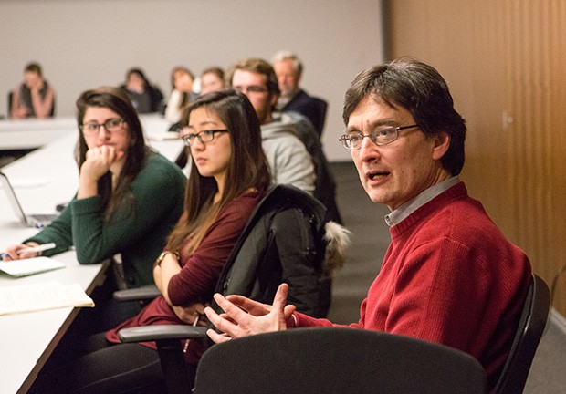 Biology professor James Grant at the 2014 Teaching and Learning Festival