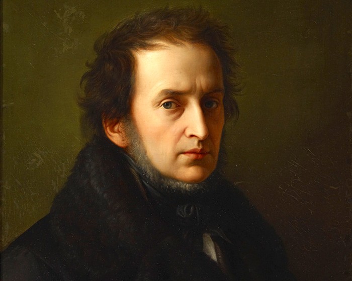 Self-portrait — Wilhelm Schadow (1788-1862)