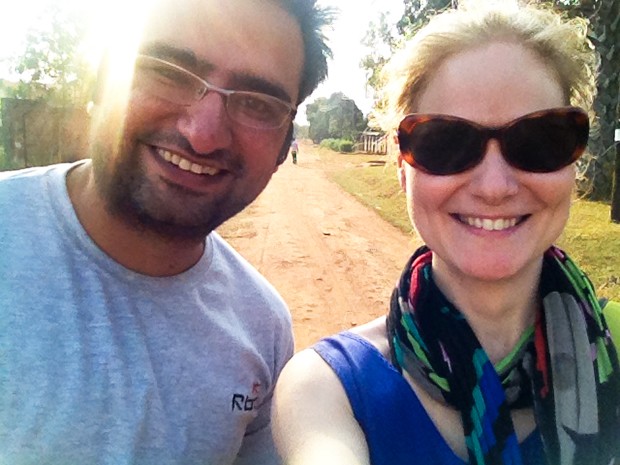 Vinay Nawani and Tara Walker are undertaking research on Northern Uganda’s shaky power supply.