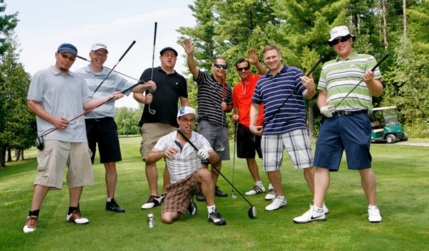 All smiles at the 21st annual Memorial Golf Tournament on August 20