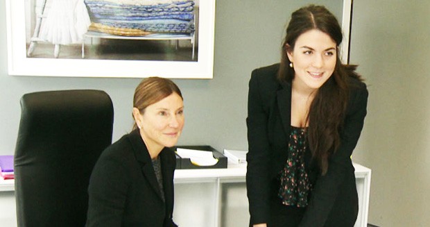 This year's CEO x 1 Day finalist Katerina Fragos, BComm 14, spent a day shadowing Videotron CEO Manon Brouillette This year's CEO x 1 Day finalist Katerina Fragos, BComm 14, spent a day shadowing Videotron CEO Manon Brouillette