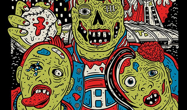 Over 10,000 people participated in last year's zombie walk