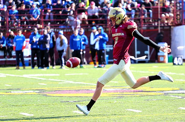 The Stingers football team is once again playing against McGill, this time at the Concordia Stadium on the Loyola Campus