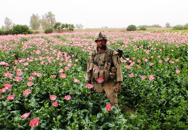 Lt. Mathew Snoddon in Afghanistan: “Just the fact I’ve gone over there and served is the sum so far of what I’ve accomplished.” 